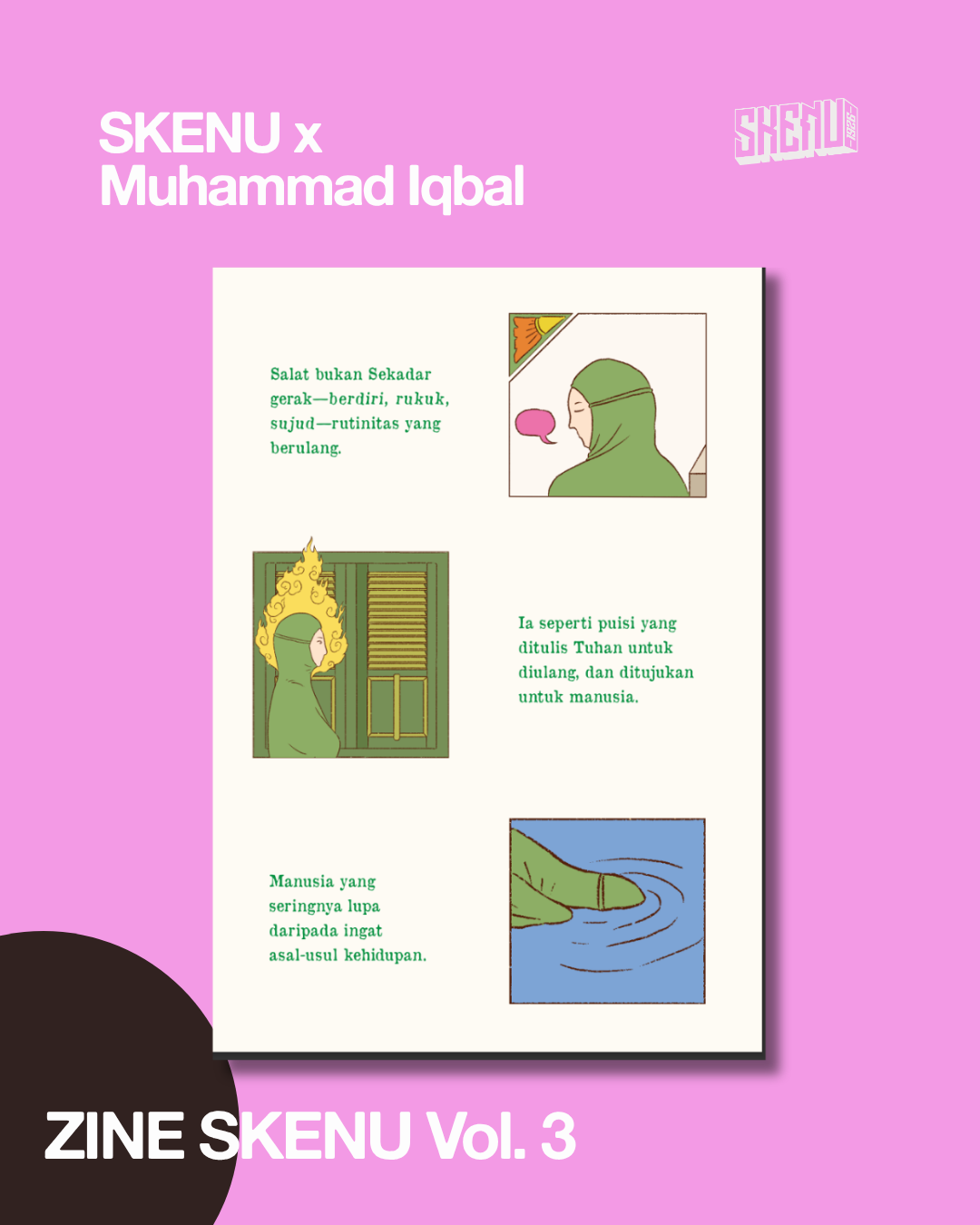 ZINE SKENU VOL 3 —  PANDUAN SALAT ANAK SKENA